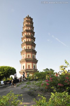 莲花山 莲花塔