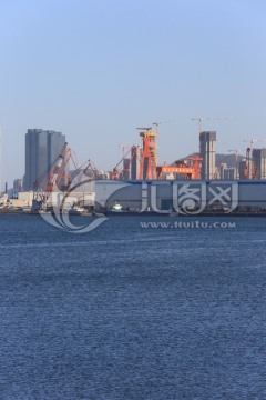 海上看大连