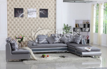 时尚灰色沙发