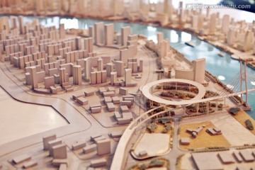 建筑模型 沙盘 现代建筑 城市