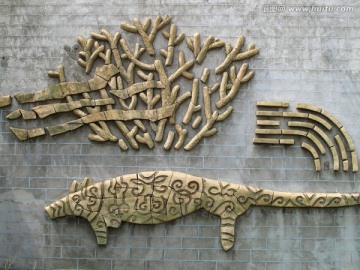 蒙古族元素雕刻