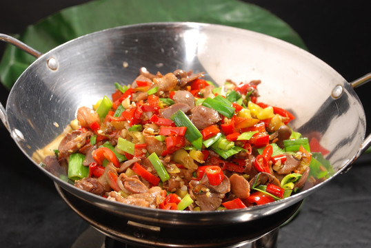 干锅鸡鸭杂
