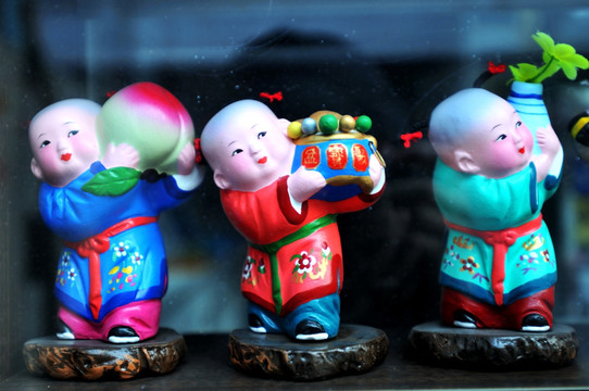 北京祝寿儿童泥人