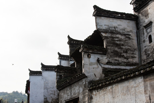 李坑村 背景素材
