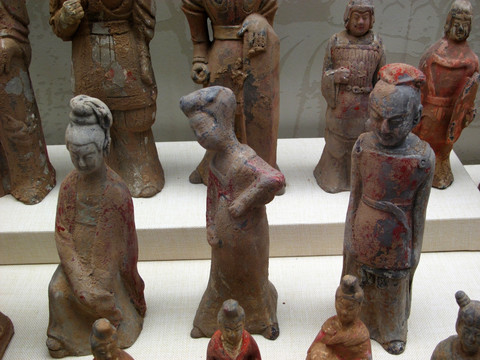红陶俑 北魏时期
