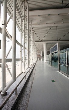 机场建筑 候机大厅 现代建筑