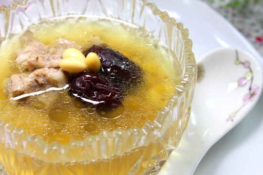 黄豆排骨汤