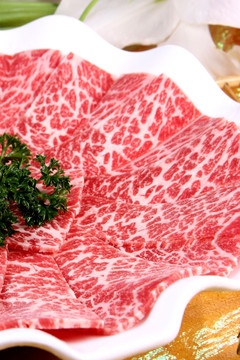 顶级雪花牛肉