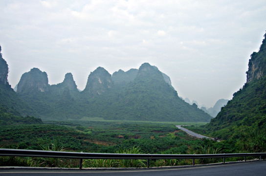 绿山风景