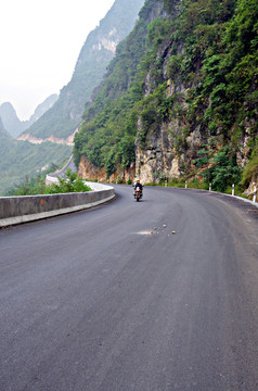 公路 风景 弯道