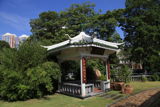 公园凉亭