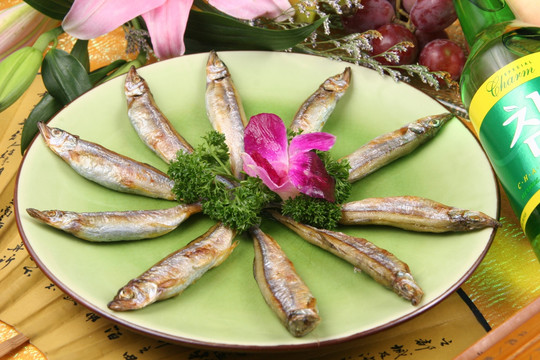 香烤小河鱼