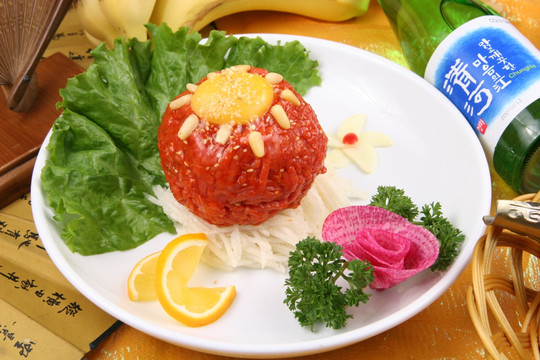 生拌牛肉