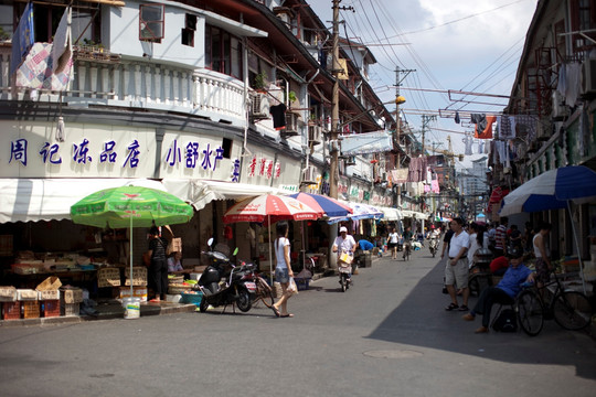 上海小街道 豫园老街