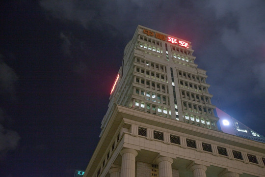 上海 陆家嘴 夜景 都市 现代