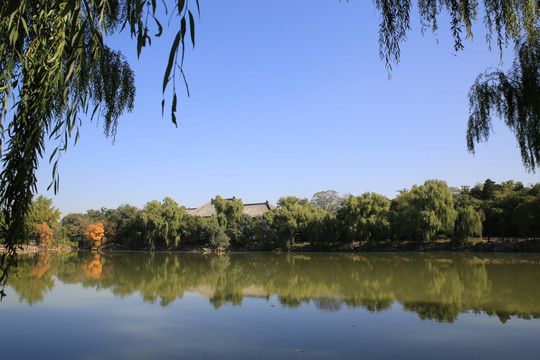 北京大学校园风光之未名湖
