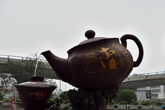 茶壶和茶碗