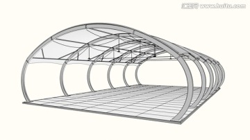 劳斯伯格帐篷模型