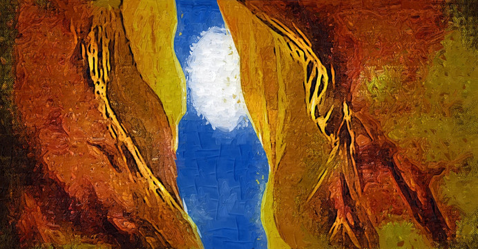 油画