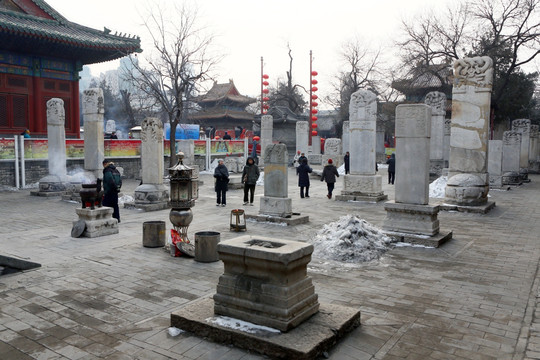 北京东岳庙碑林