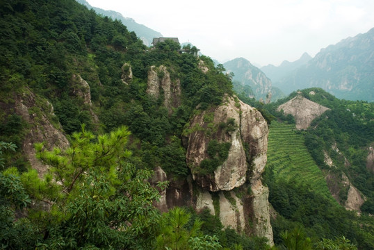 浙江雁荡山方洞风光