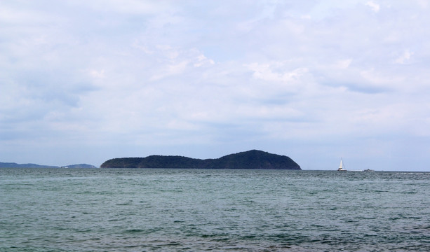 泰国普吉岛 水中岛  海面