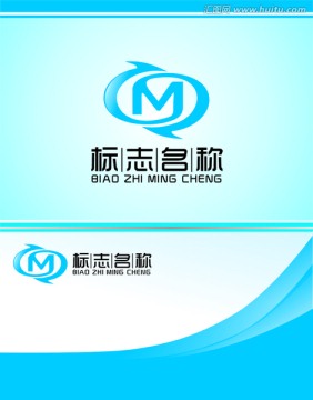 M字logo 设计
