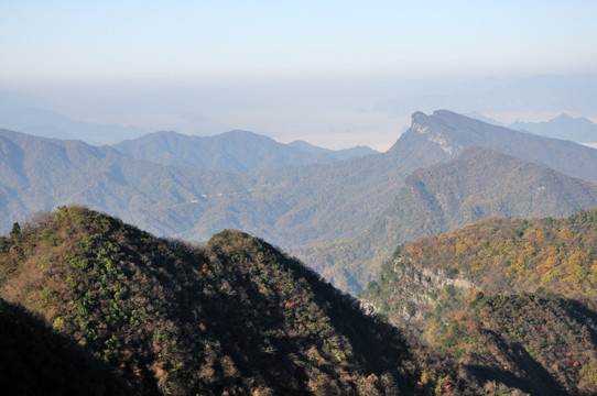 巴中南江县大巴山