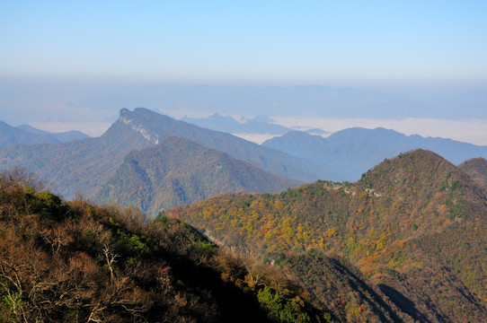 巴中南江米仓山