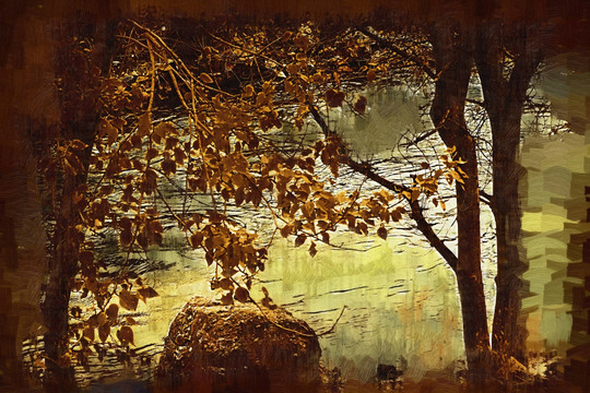 装饰画   自然风景