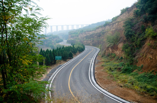 柏油路