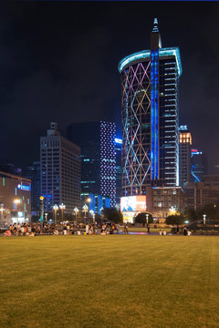 天府广场夜景