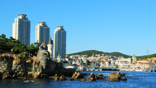 大连海景风光