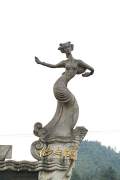 仙女湖雕塑