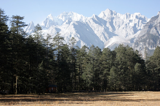 玉龙雪山风光