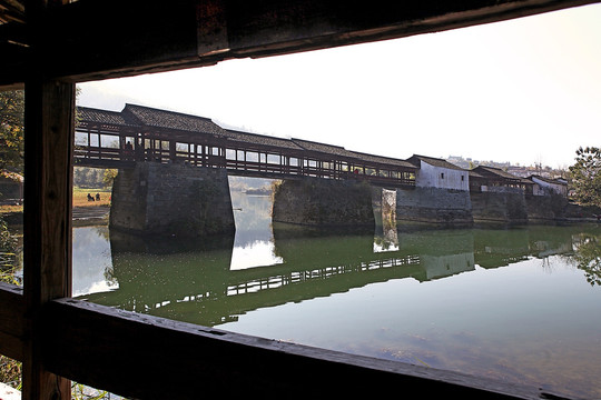 中国历史最悠久的宋代廊桥