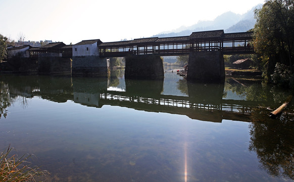 中国历史最悠久的宋代廊桥