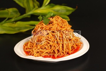 红油干豆腐