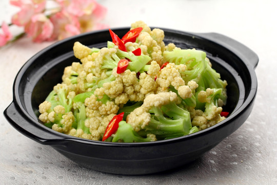 干锅菜花