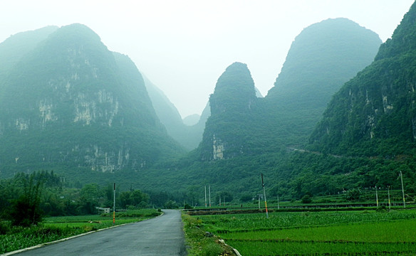 风景 公路 乡村公路