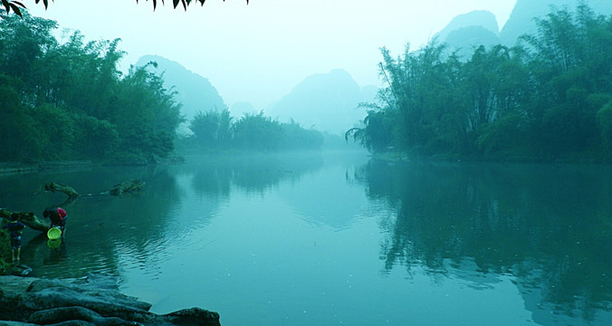 烟雨江南