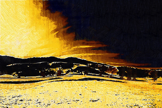 装饰画   油画