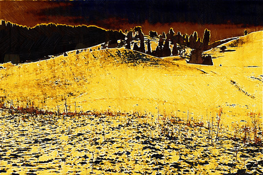 风景油画  装饰画