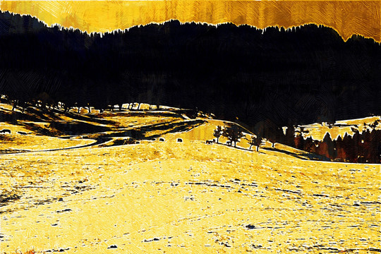 装饰画  风景