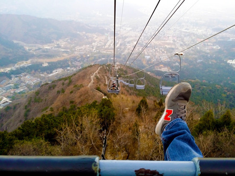 深秋的北京香山