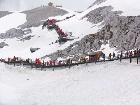 玉龙雪山大索道