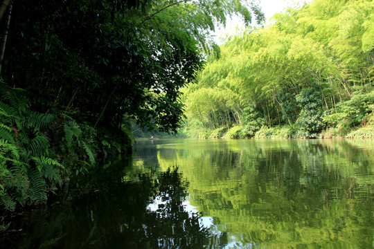 蜀南竹海仙女湖