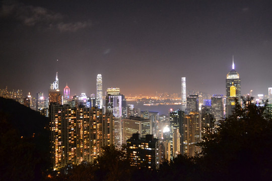 香港大屿山夜景