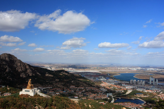 山水区景点 海景房