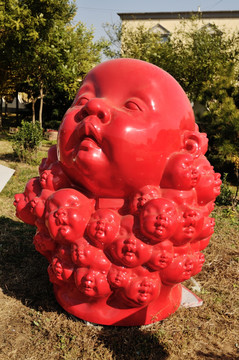 北京宋庄艺术园区雕塑